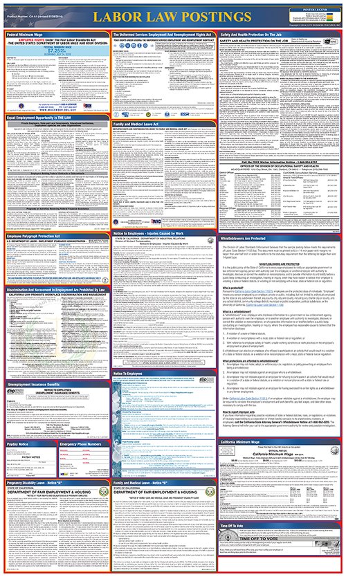 Labor Law Poster Solutions | Pacific Payroll Group
